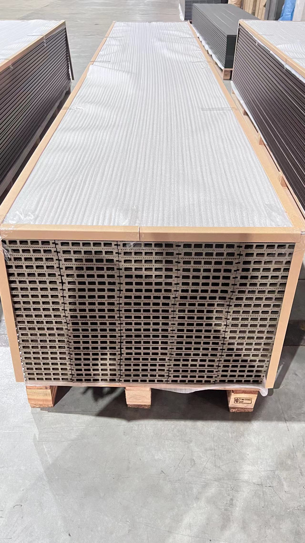 3D overflate hul WPC terrassebord