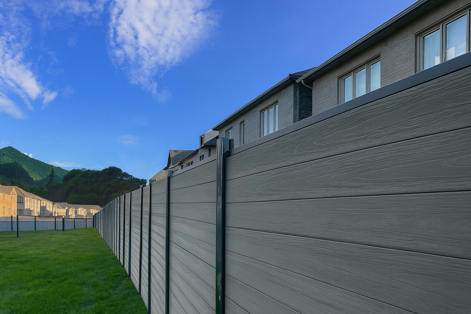 Hva er WPC gjerdepaneler laget av?