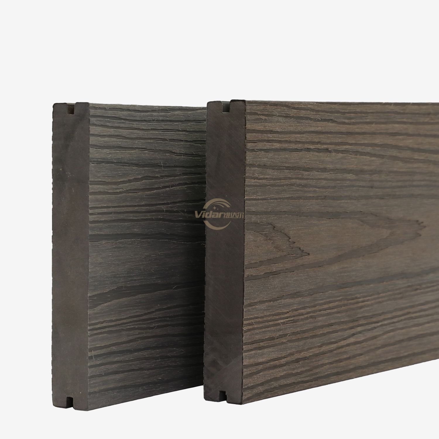 143*22.5 Outdoor Composite Decking Wood Grain Co-Extusion Decking UV Protection Decking for Garden