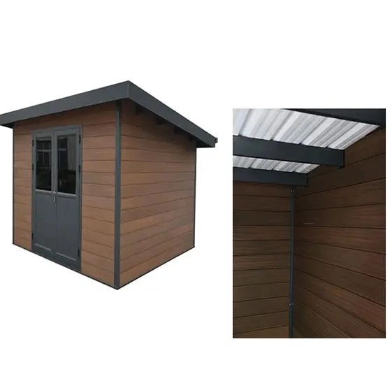 Hva kan du lagre i et WPC-hageskur?