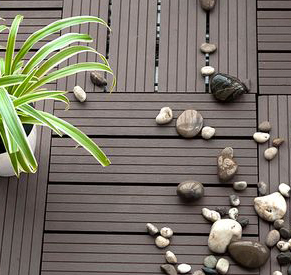 DIY Interlocking Outdoor WPC Fliser